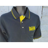 Wealdstone Established Black & Yellow Polo