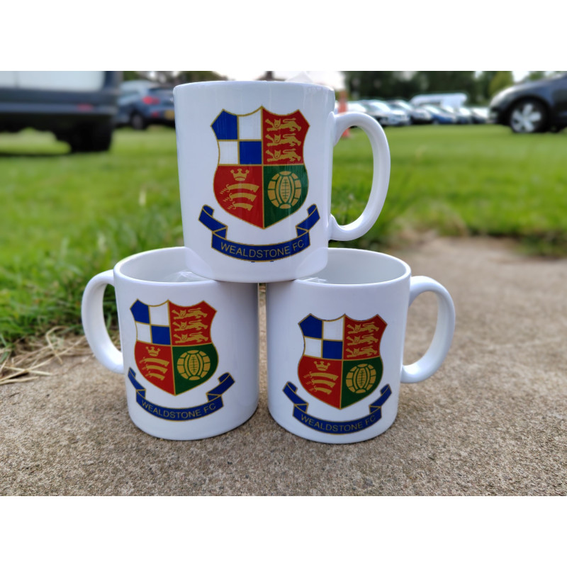 Wealdstone FC White Mug